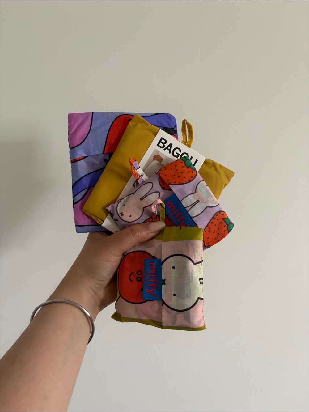 Brand new/ gently used condition baggu reusable bundle